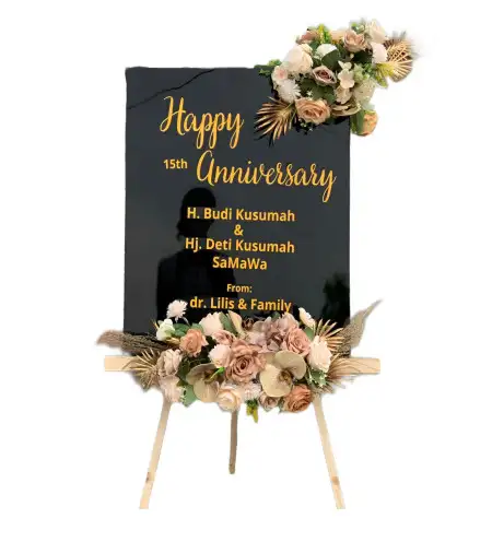 Papan Bunga Akrilik Bagan Pete