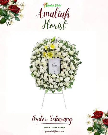 Krans Bunga Duka Bagan Pete